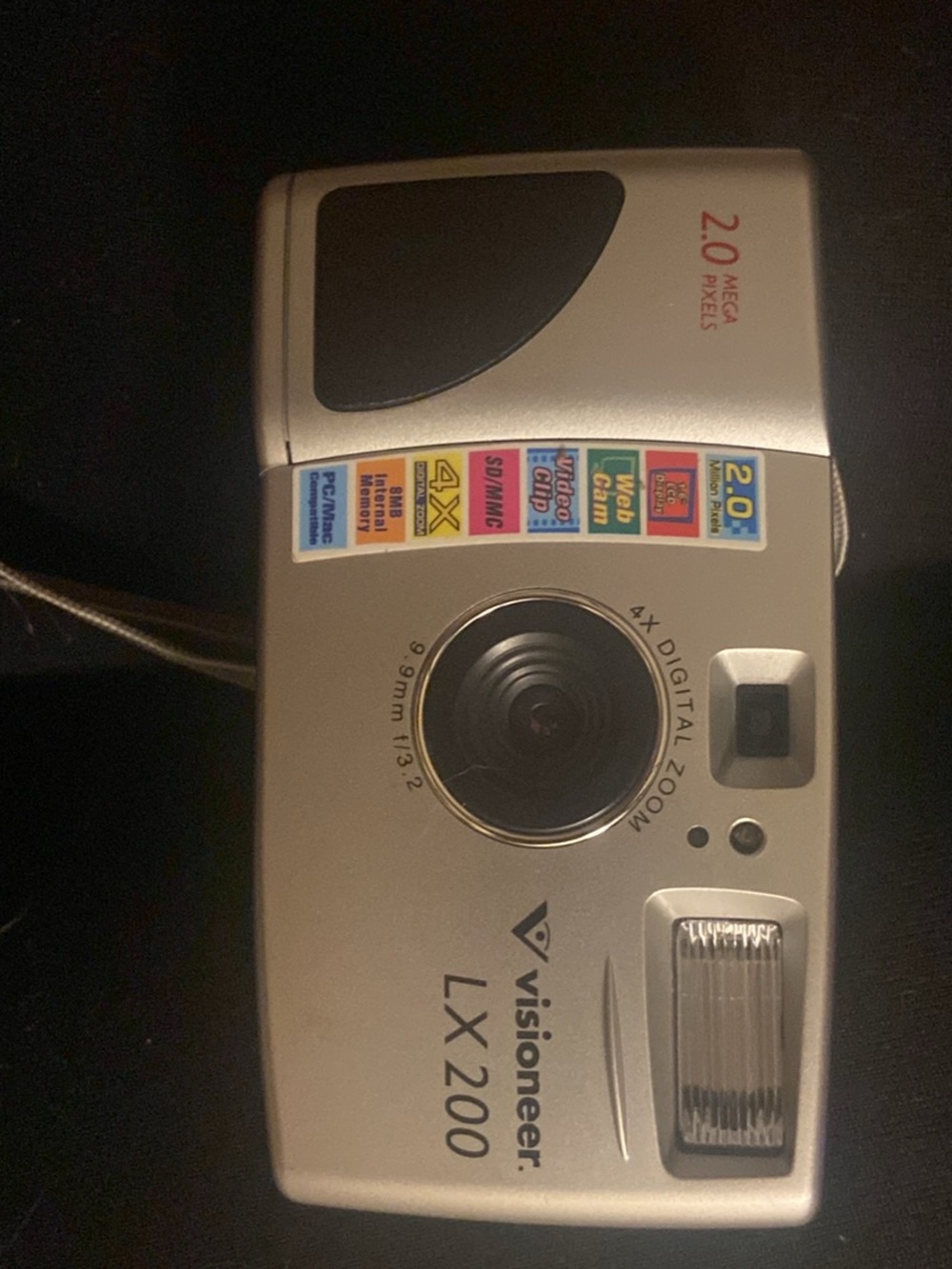 LX200 Visioneer Y2K vintage Digital Camera